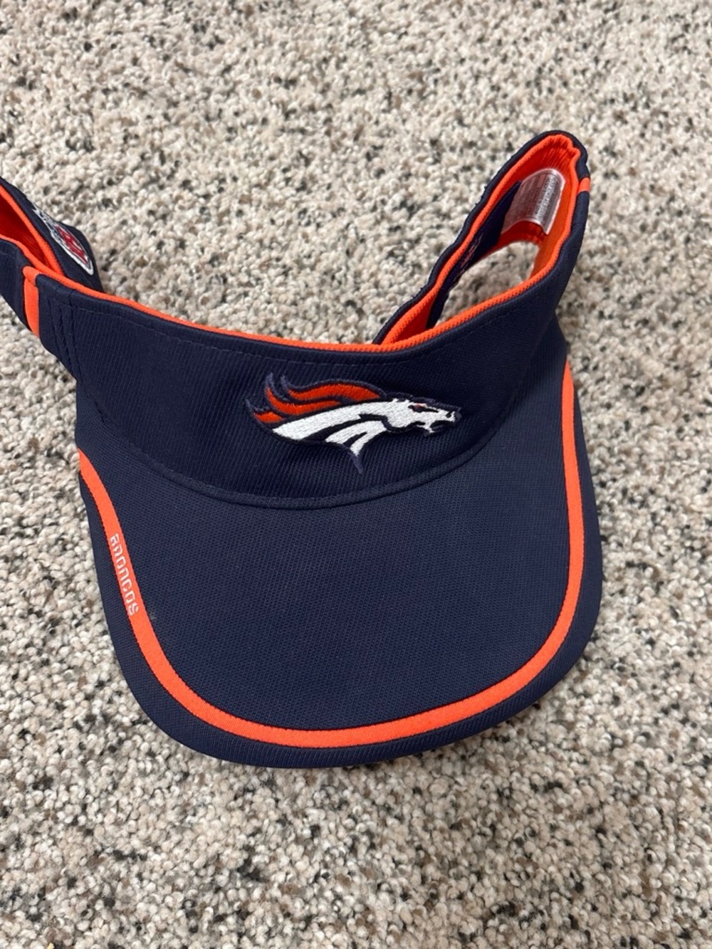 Denver Broncos Navy & Orange  Visor